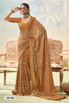Prakhar Vol 10 By Vallabhi Moss Georgette Daily Wear Saree Exporters In India
